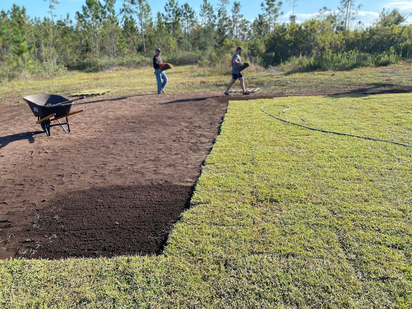 sod install Yeomans Irrigation Landscape Lighting