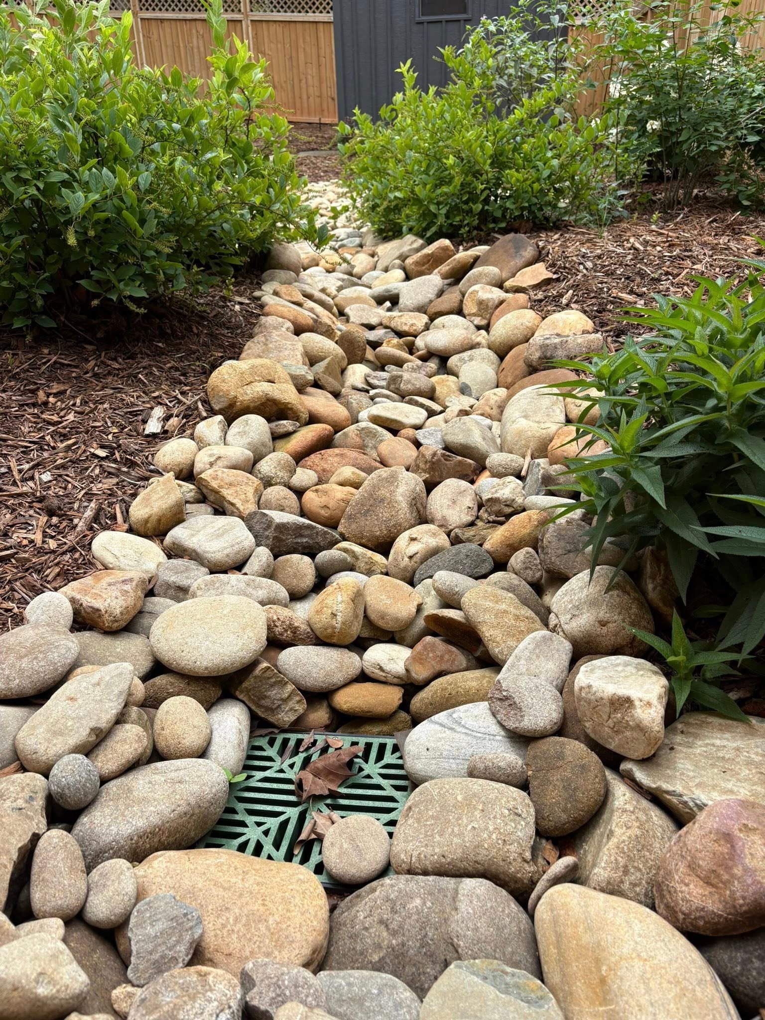 yard drainage Yeomans Irrigation Landscape Lighting